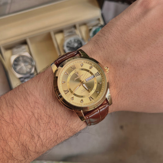 RELOJ DE LUJO GOLD