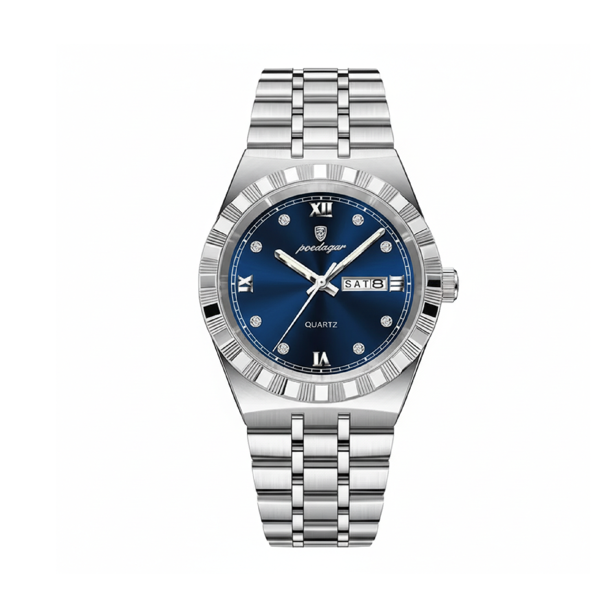 MENCINI® - RELOJ SILVER BLUE